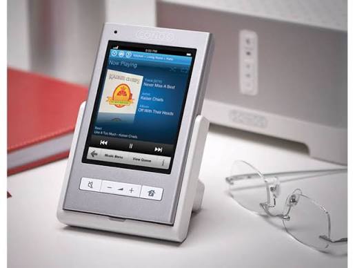 Sonos wireless music player with touchscreen controller