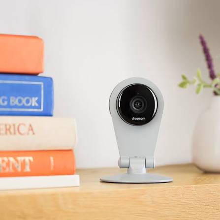 Dropcam indoor camera on a desk