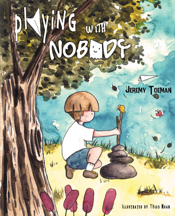Playing with Nobody children's book cover